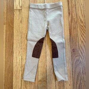 Janie and Jack, The Riding Pant in Palomino Pony (Tan), Size 4, never worn